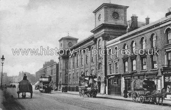 East London Tabernacle, Burdett Road, Bow, London. c.1910.